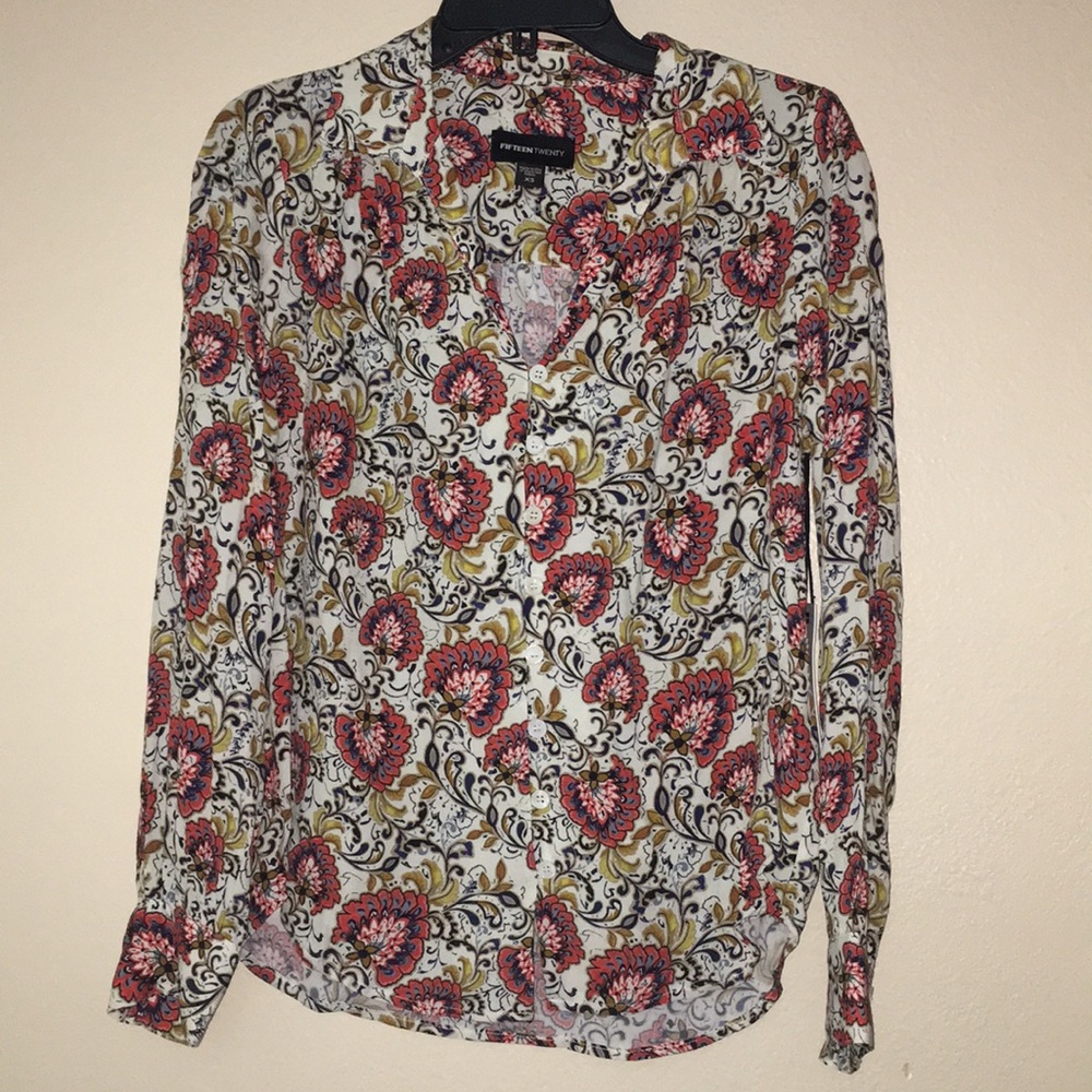 Fifteen Twenty Shirred back shirt